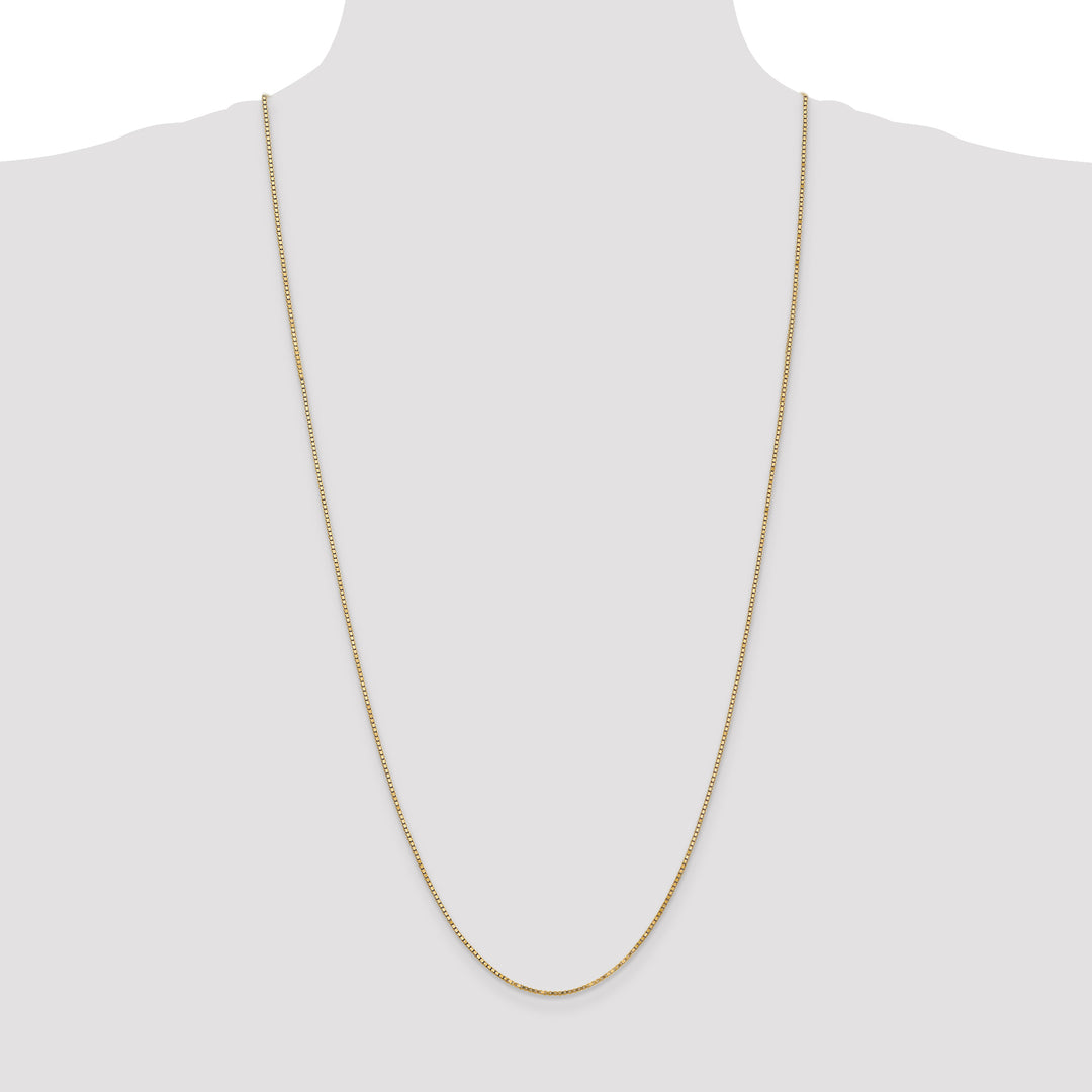 14k 1.3mm Box Chain