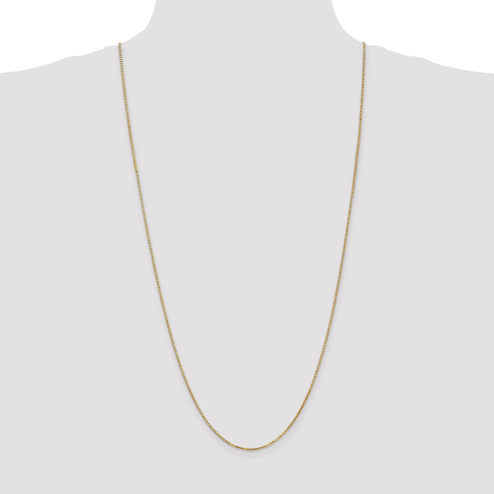 14k 1.3mm Box Chain