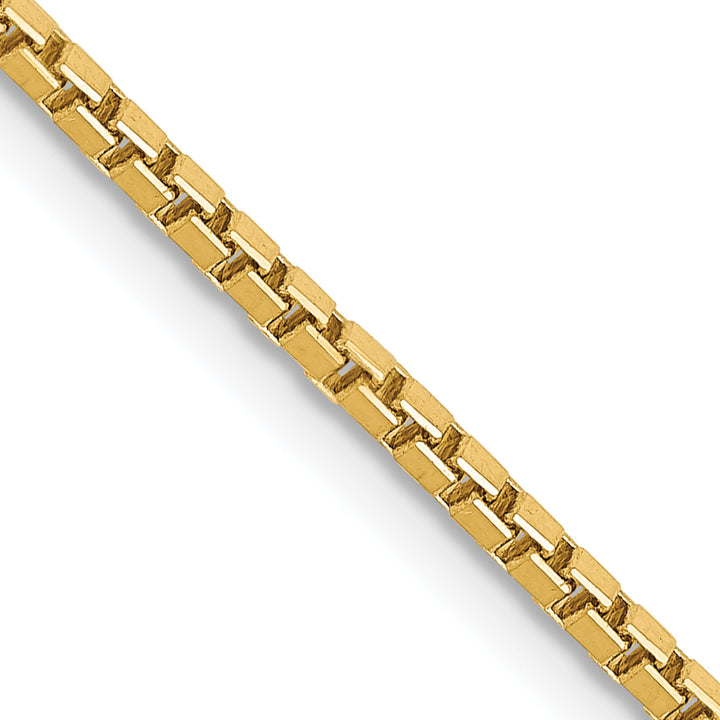 14k 1.5mm Box Chain