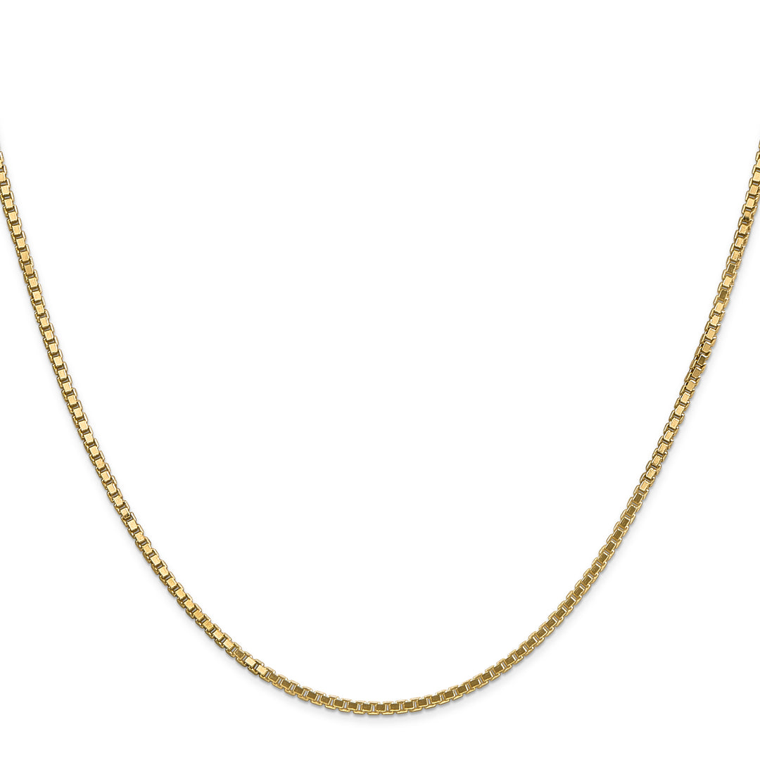 14k 1.5mm Box Chain