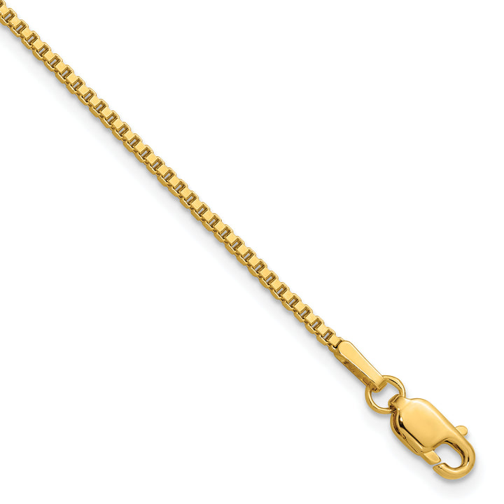 14k 1.5mm Box Chain