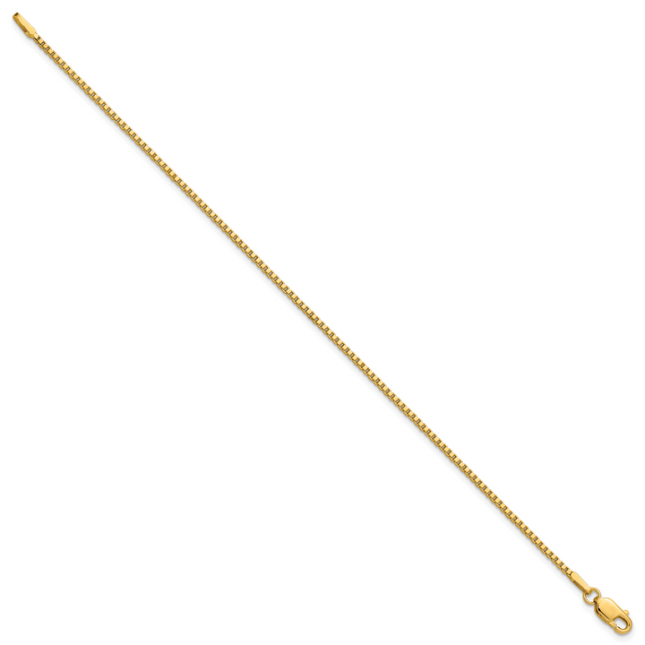 14k 1.5mm Box Chain