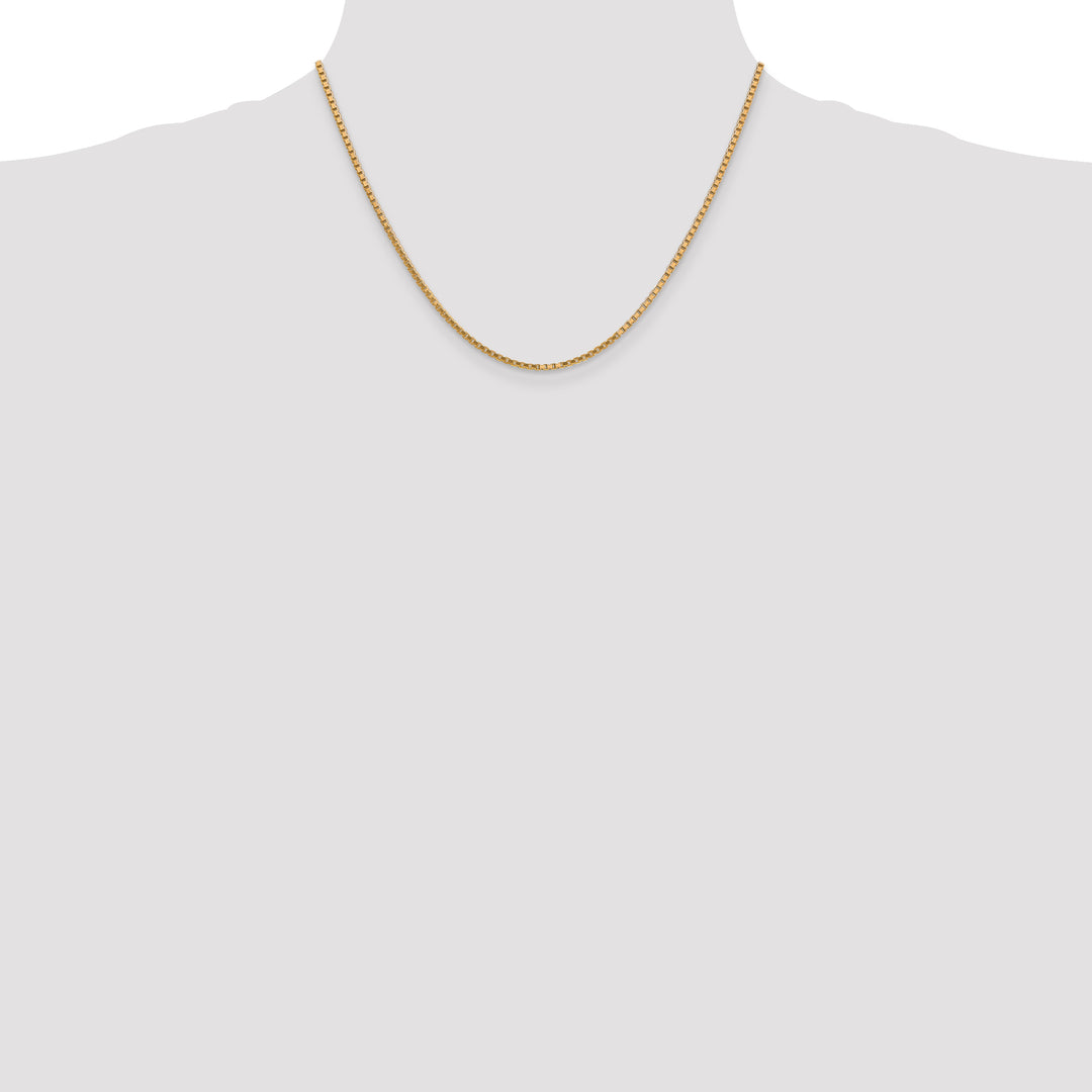 14k 1.9mm Box Chain