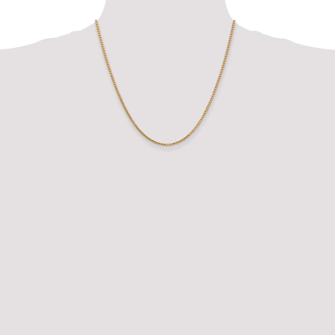 14k 1.9mm Box Chain
