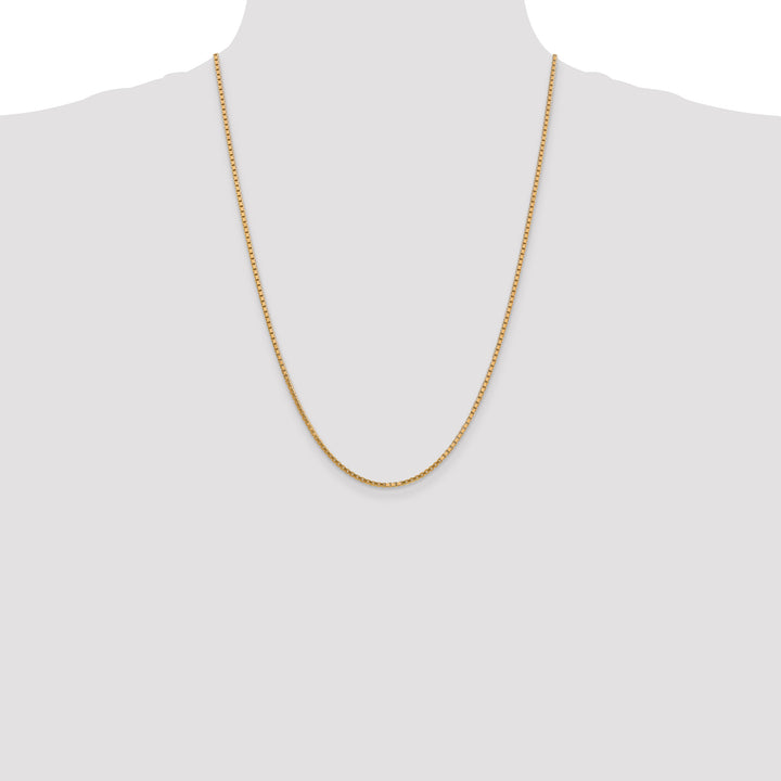 14k 1.9mm Box Chain