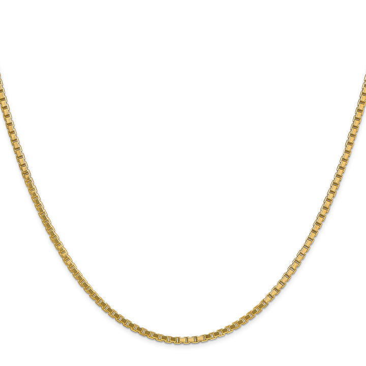 14k 1.9mm Box Chain