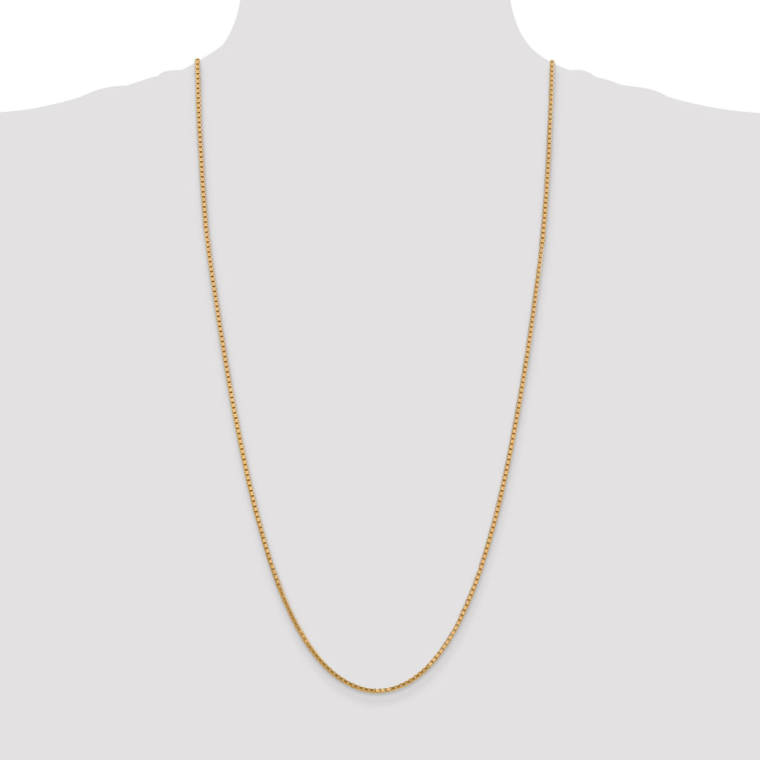 14k 1.9mm Box Chain