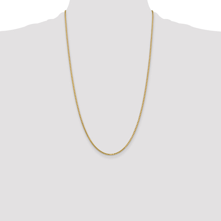 14k 1.9mm Box Chain
