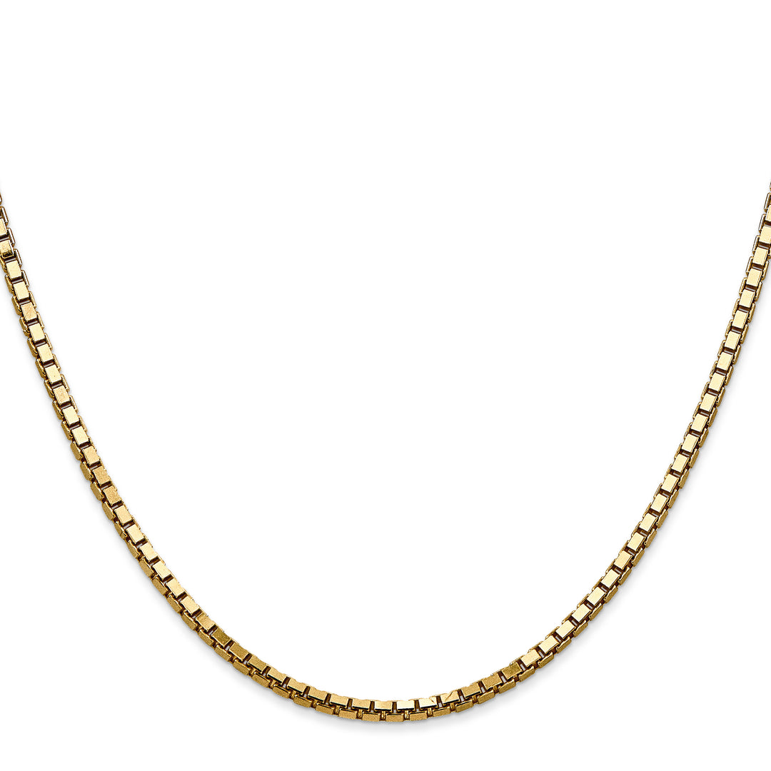14k 2.5mm Box Chain