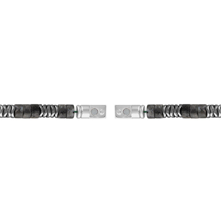 Bulova Sterling Silver 925 Performance Jewelry Mens Bracelet