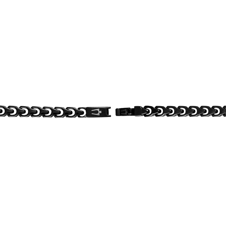 Bulova Stainless Steel Classic Jewelry Mens Bracelet