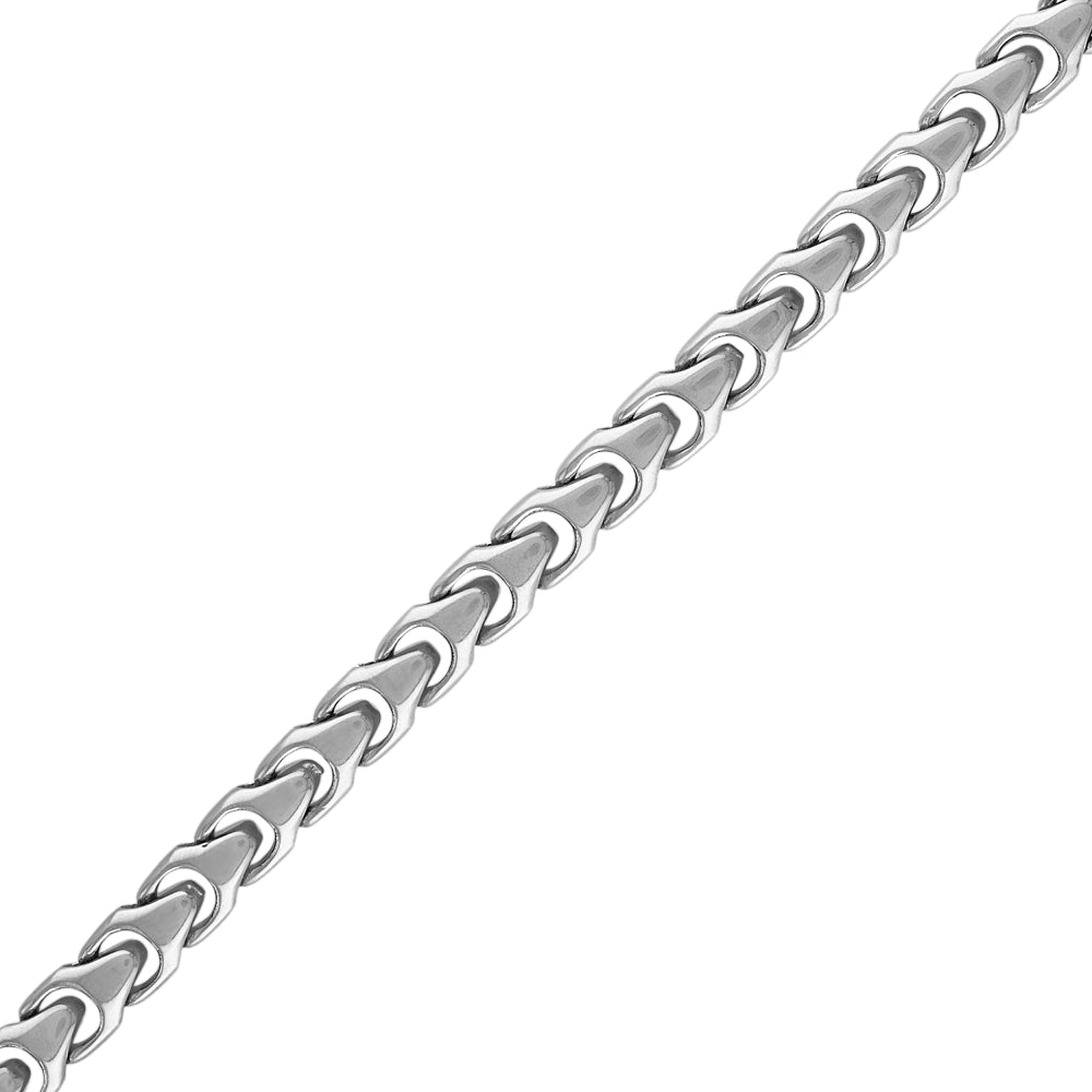 Bulova Stainless Steel Classic Jewelry Mens Bracelet