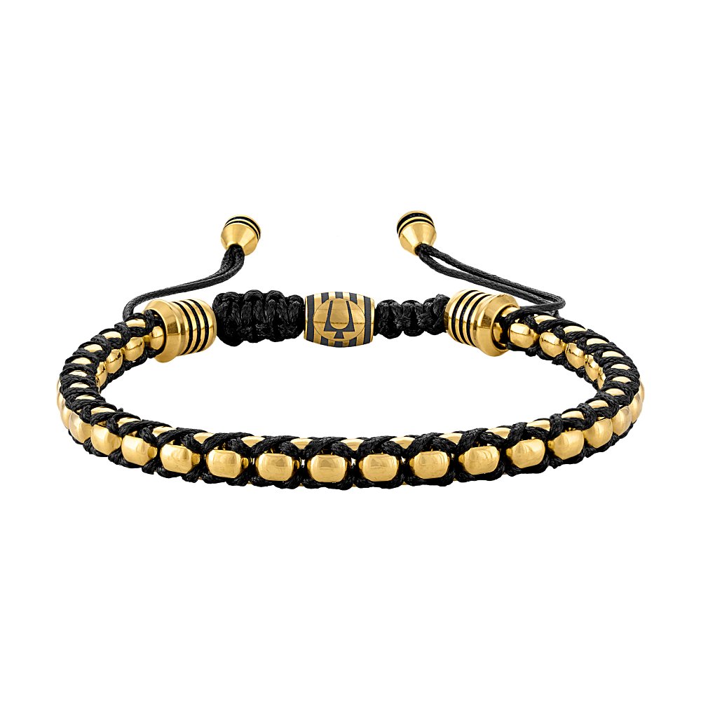 Bulova Stainless Steel Icon Collection Mens Bracelet