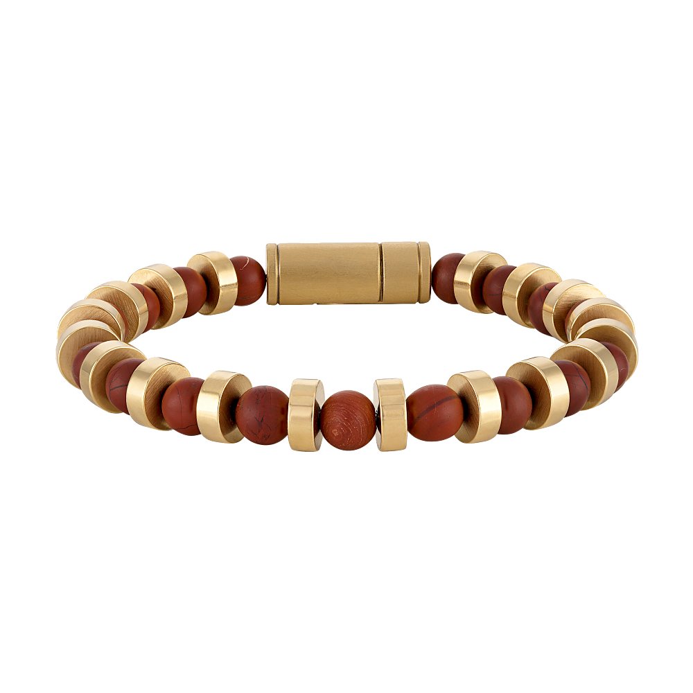 Bulova Stainless Steel Performance Jewelry Mens Bracelet