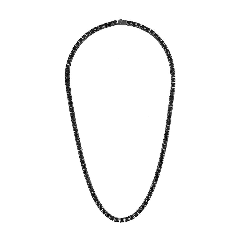 Bulova Sterling Silver Icon Collection Mens Necklace