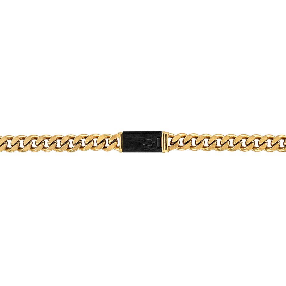 Bulova Stainless Steel Classic Jewelry Mens Necklace