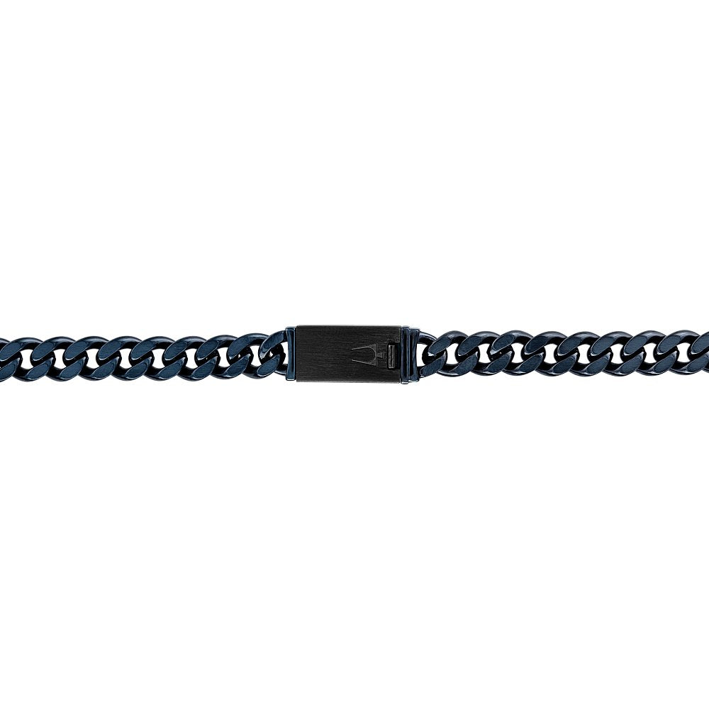 Bulova Stainless Steel Classic Jewelry Mens Necklace