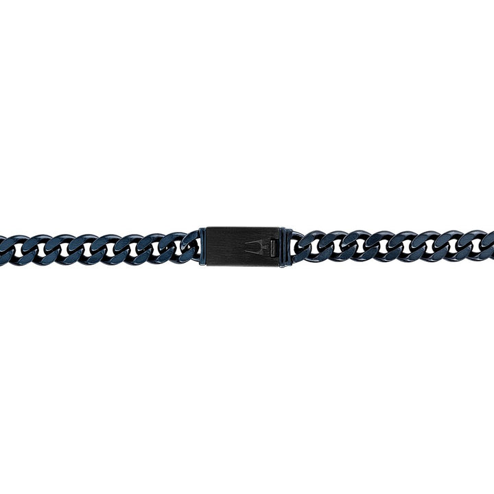 Bulova Stainless Steel Classic Jewelry Mens Necklace