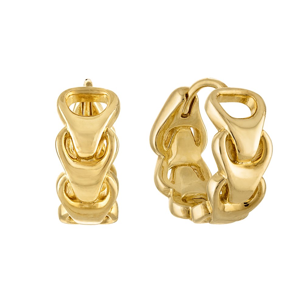 Bulova Sterling Silver 925 Classic Jewelry Mens Earring