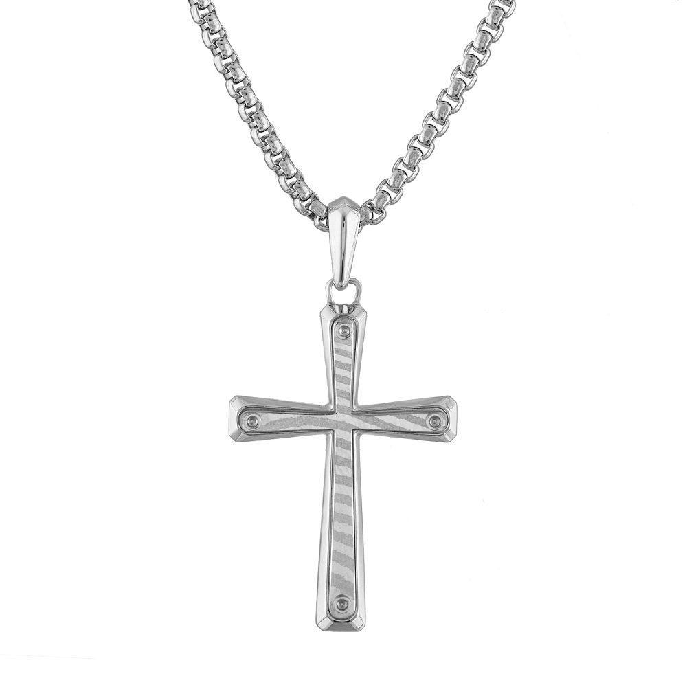 Bulova Sterling Silver Icon Collection Mens Pendant