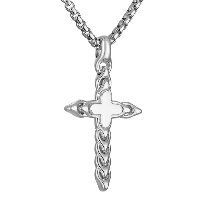 Bulova Sterling Silver 925 Classic Jewelry Mens Pendant