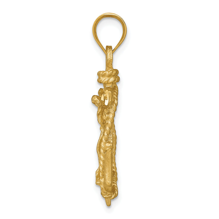 14k Mariners Crucifix Pendant