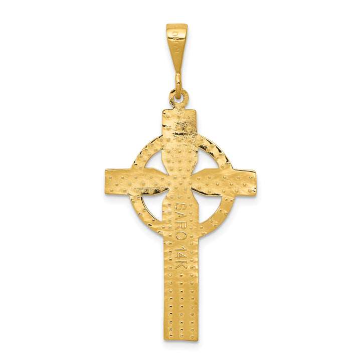 14k Celtic Cross Pendant