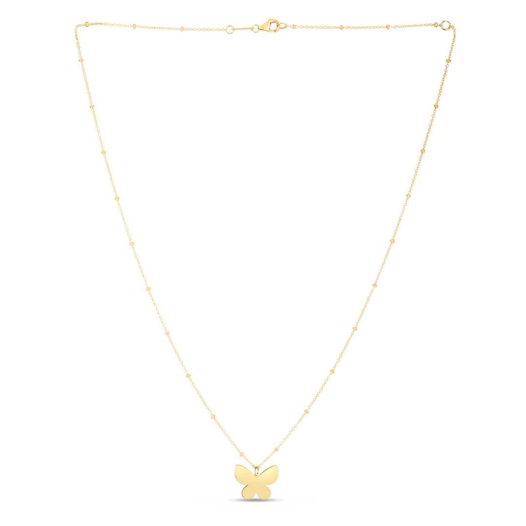 14K PÃ¡pillon Butterfly Necklace