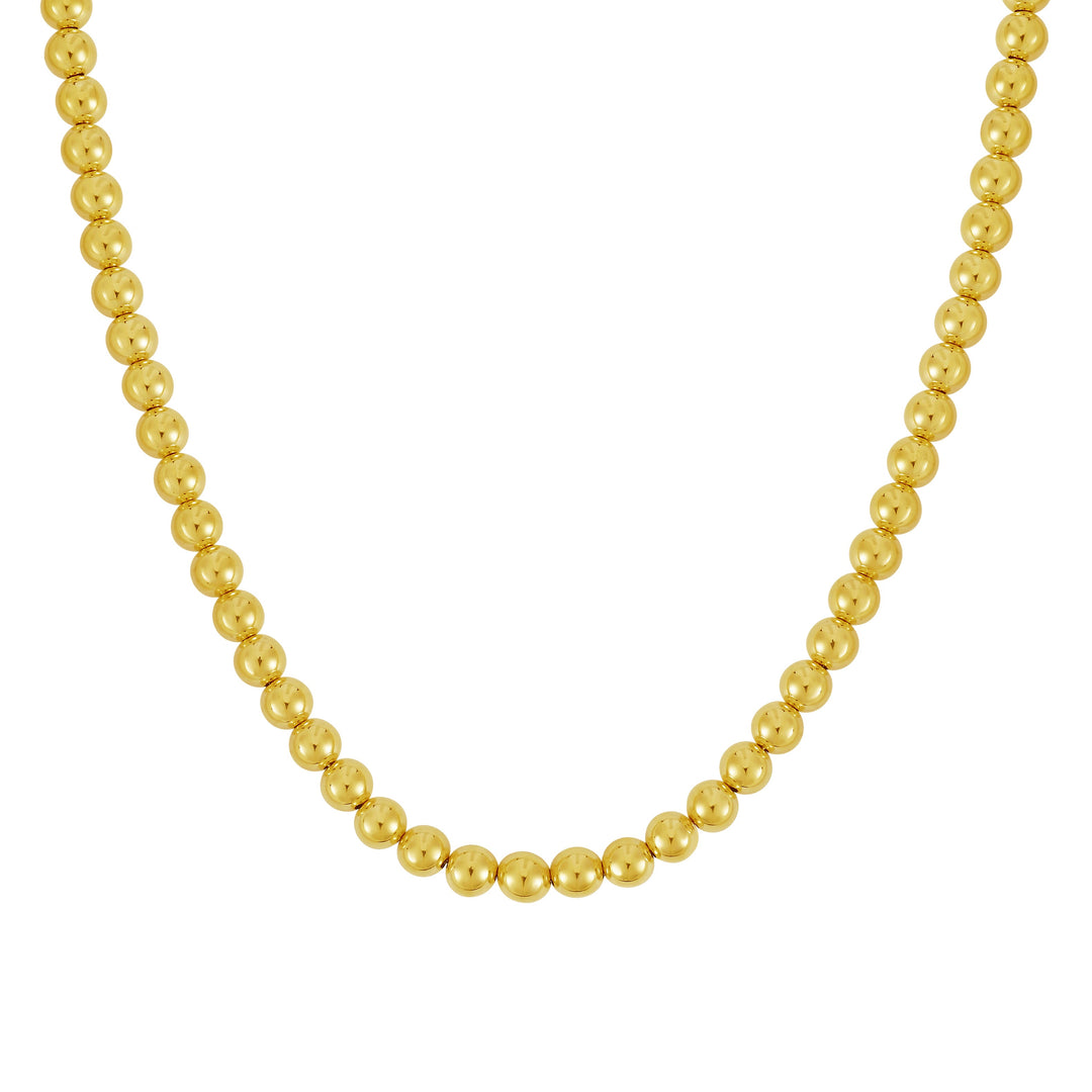 14K Gold 7mm Bead Chain