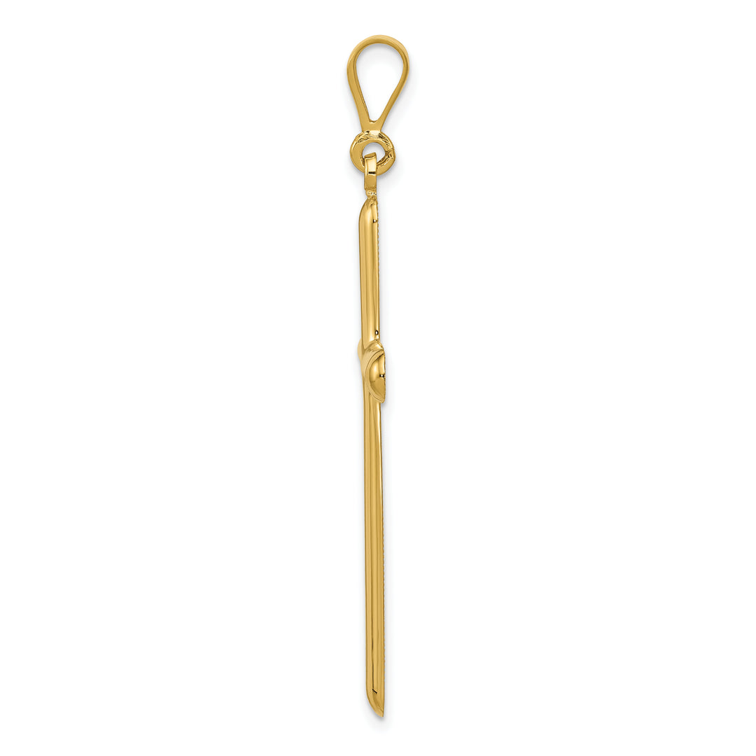 14k Cross Pendant