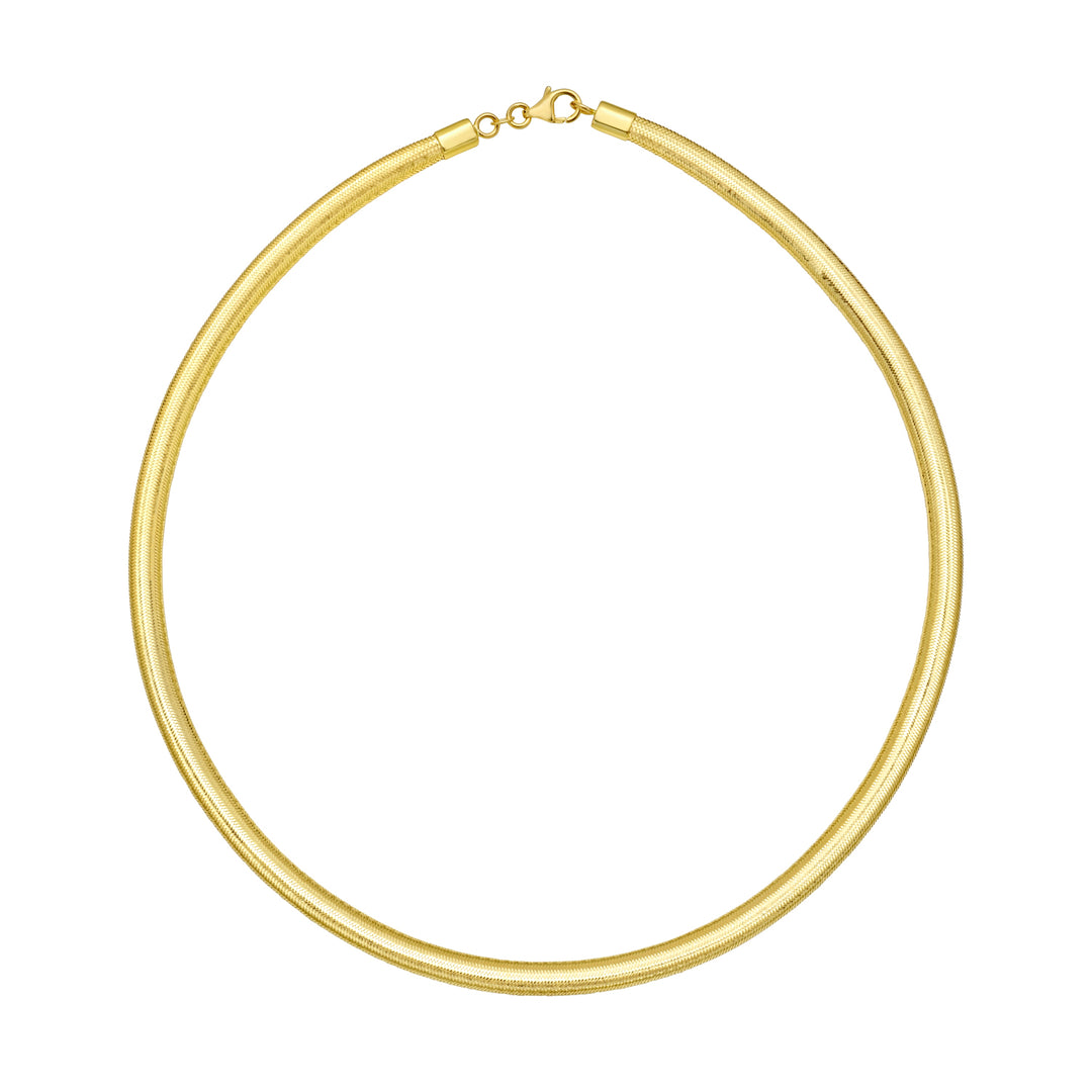 14K 5.5mm Stretch Mesh Necklace