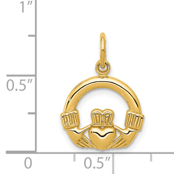14k Claddagh Charm