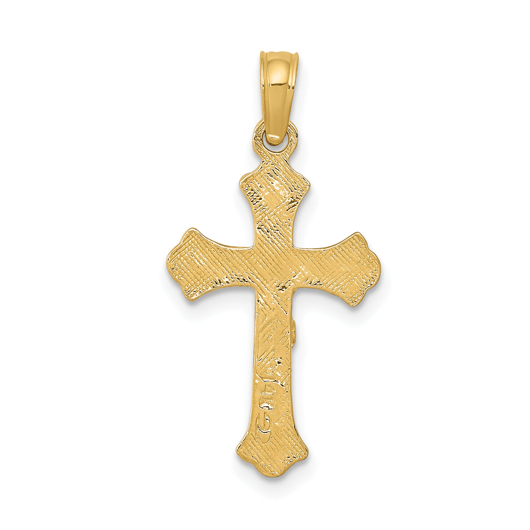 14k INRI Crucifix Charm