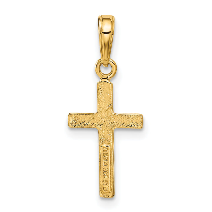 14K Cross Pendant