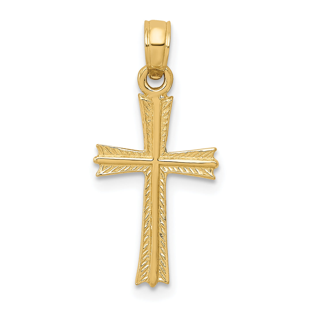 14K Cross Pendant