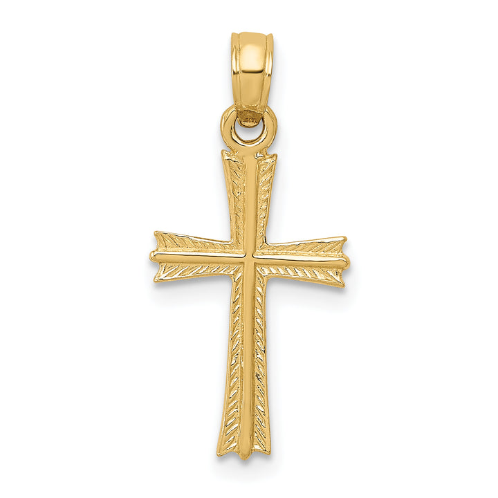 14K Cross Pendant