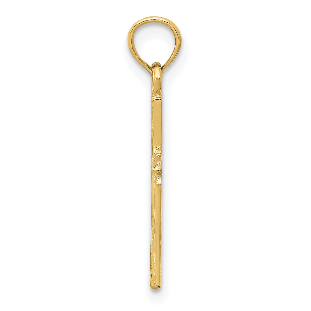 14K Cross Pendant