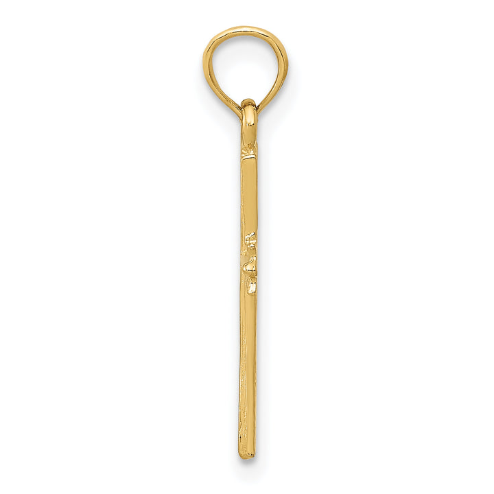 14K Cross Pendant
