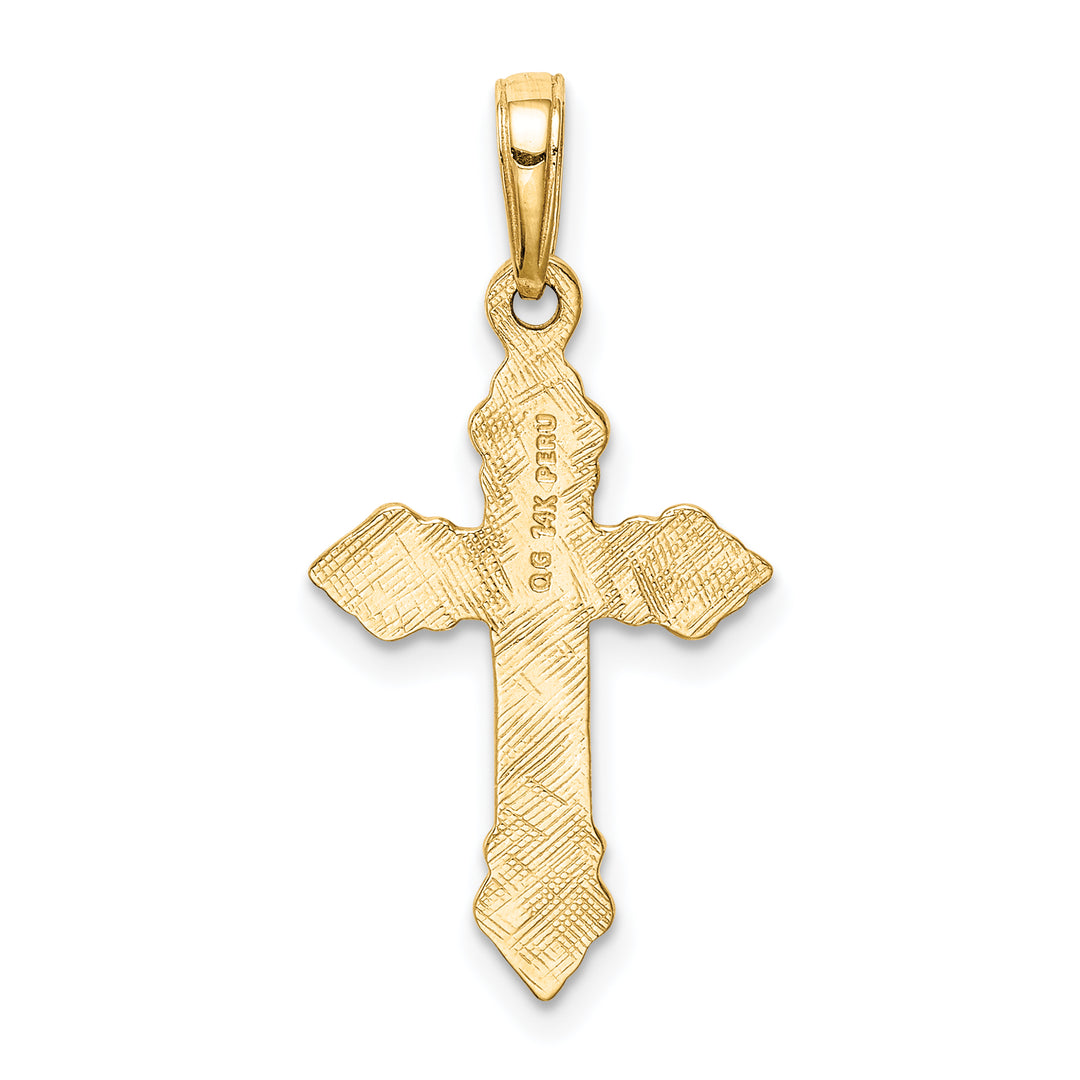 14K Cross Pendant