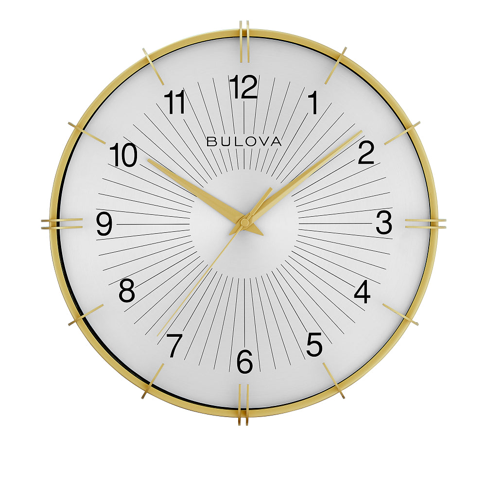 Bulova  Wall   Decorator Clock