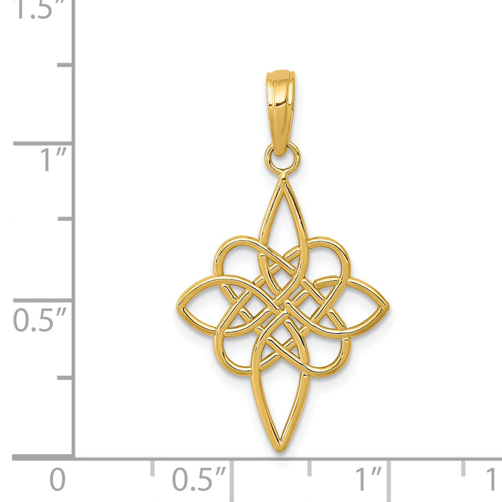 14K Celtic Knot Pendant