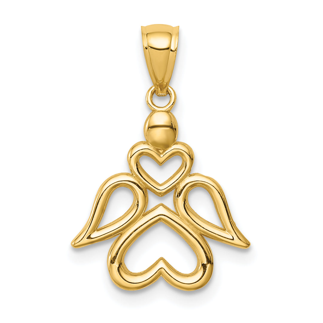 14K Angel Pendant