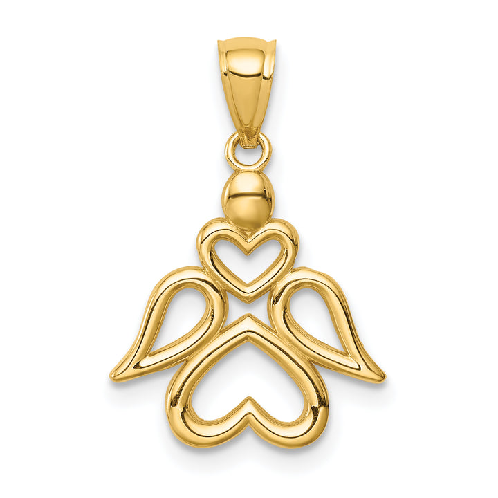 14K Angel Pendant