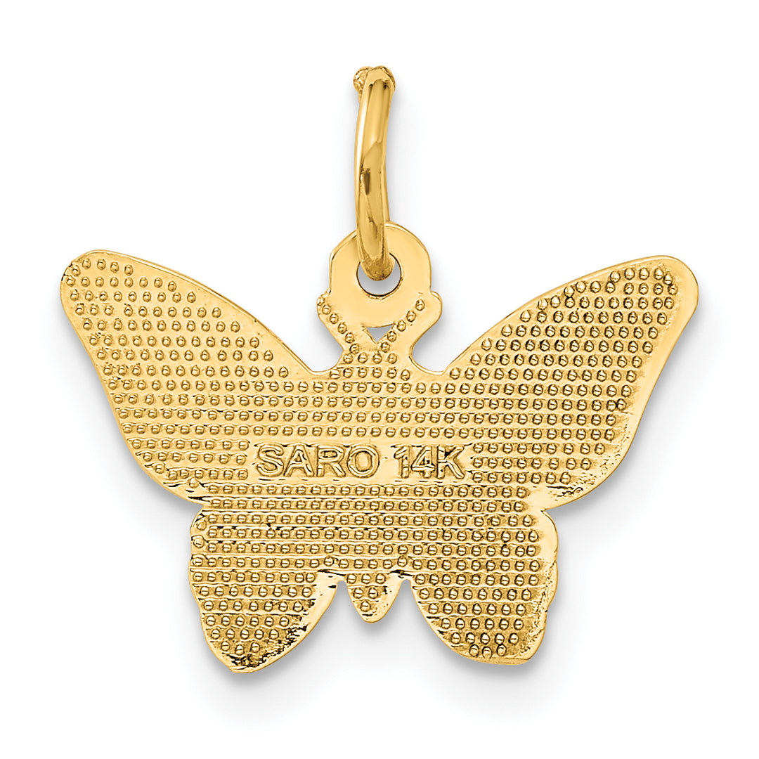 14k Butterfly Charm