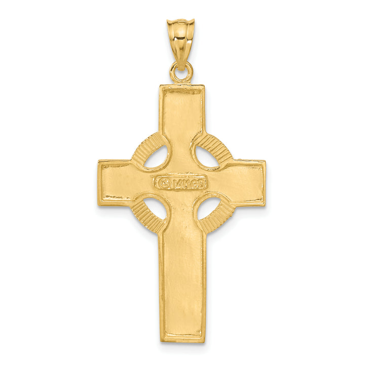 14k Celtic Cross Pendant
