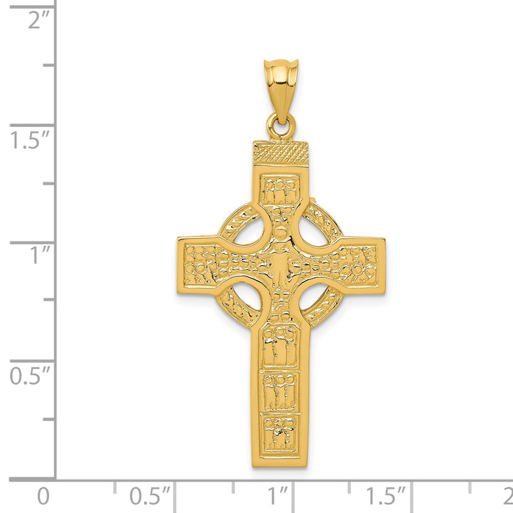 14k Celtic Cross Pendant