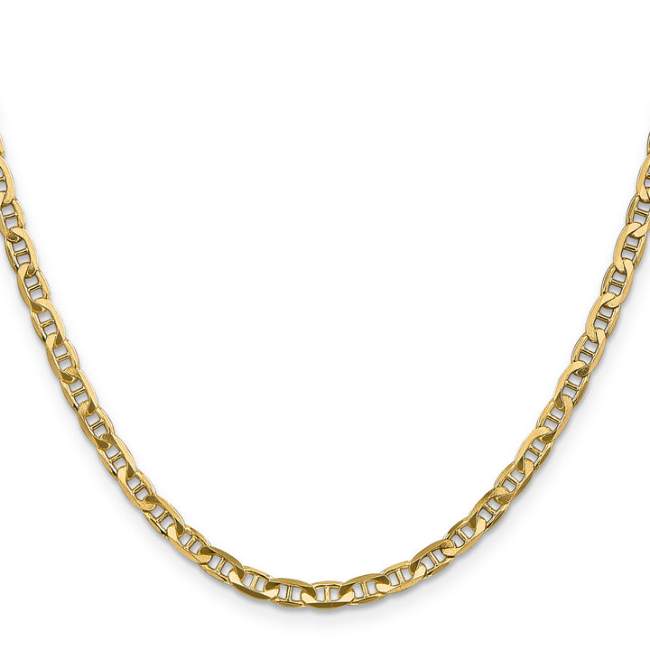 14k 3.75mm Concave Anchor Chain