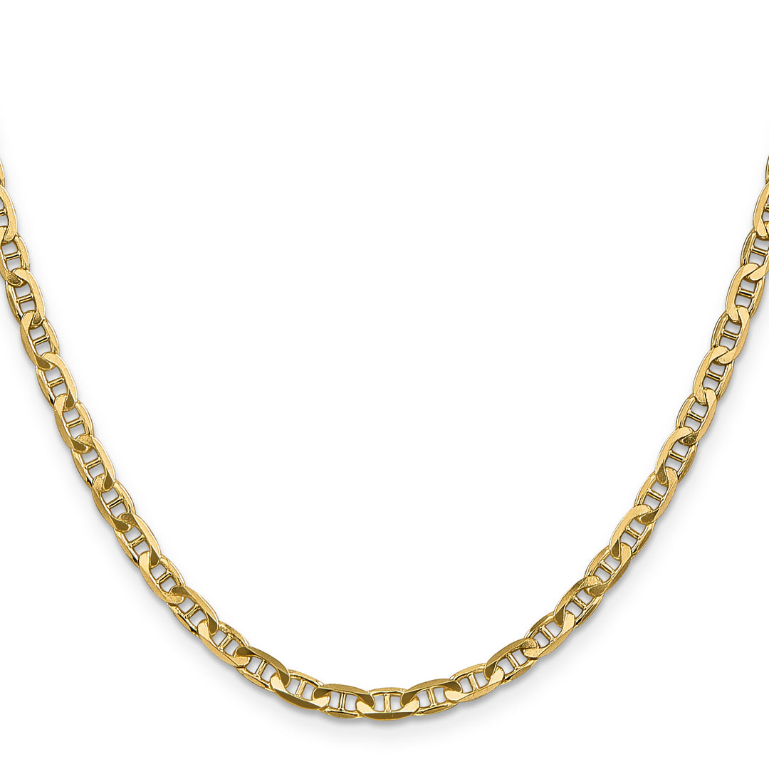 14k 3.75mm Concave Anchor Chain