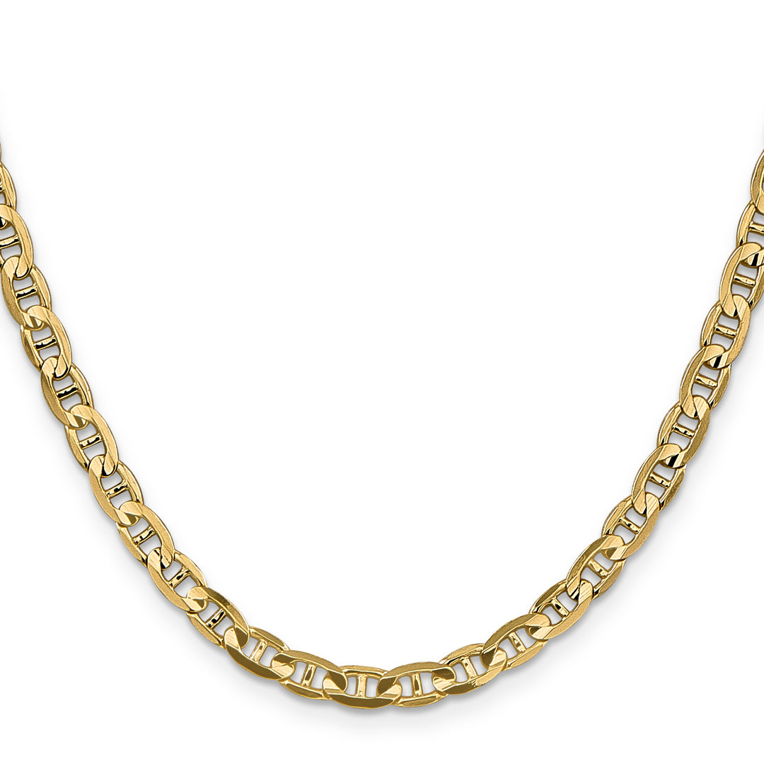 14k 4.5mm Concave Anchor Chain