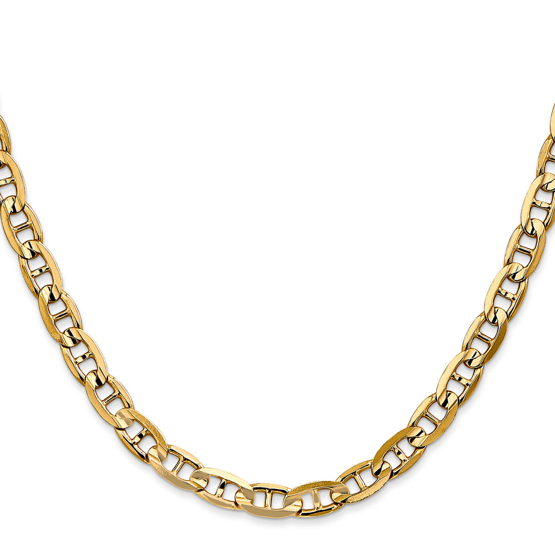 14k 5.25mm Concave Anchor Chain